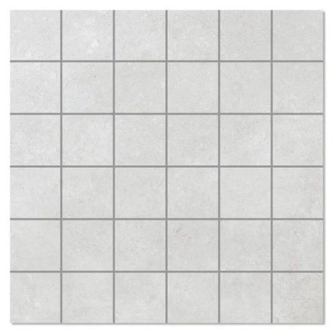 Mosaik Klinker Stonehenge Vit Pearl Matt 30x30 (5x5) cm
